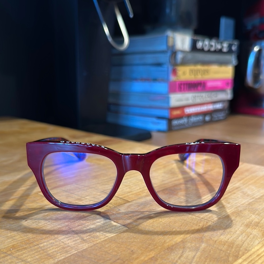 Caddis Miklos Red Blue Light Blocker Glasses